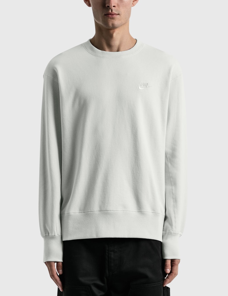 cream nike crewneck