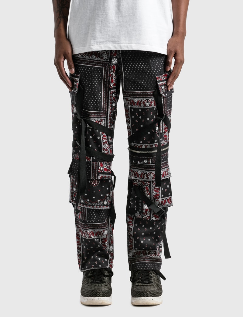 paisley cargo pants