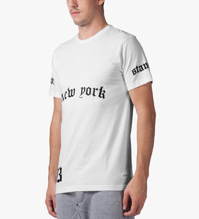 Stampd - White NY/LA T-Shirt | HBX