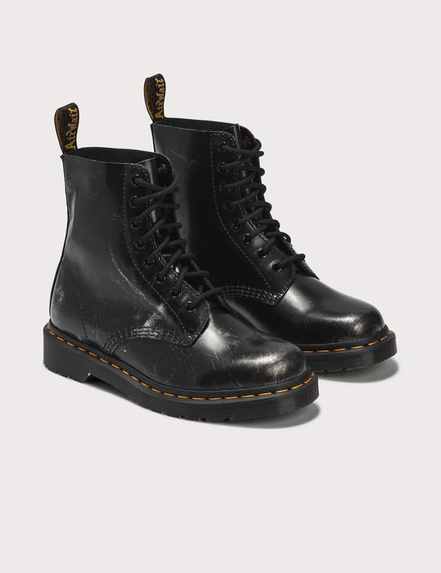 1460 brush off leather ankle boots