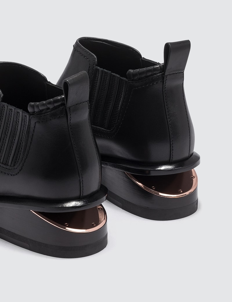 kori bootie with rose gold