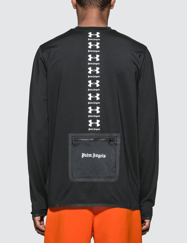 palm angels basic logo t shirt