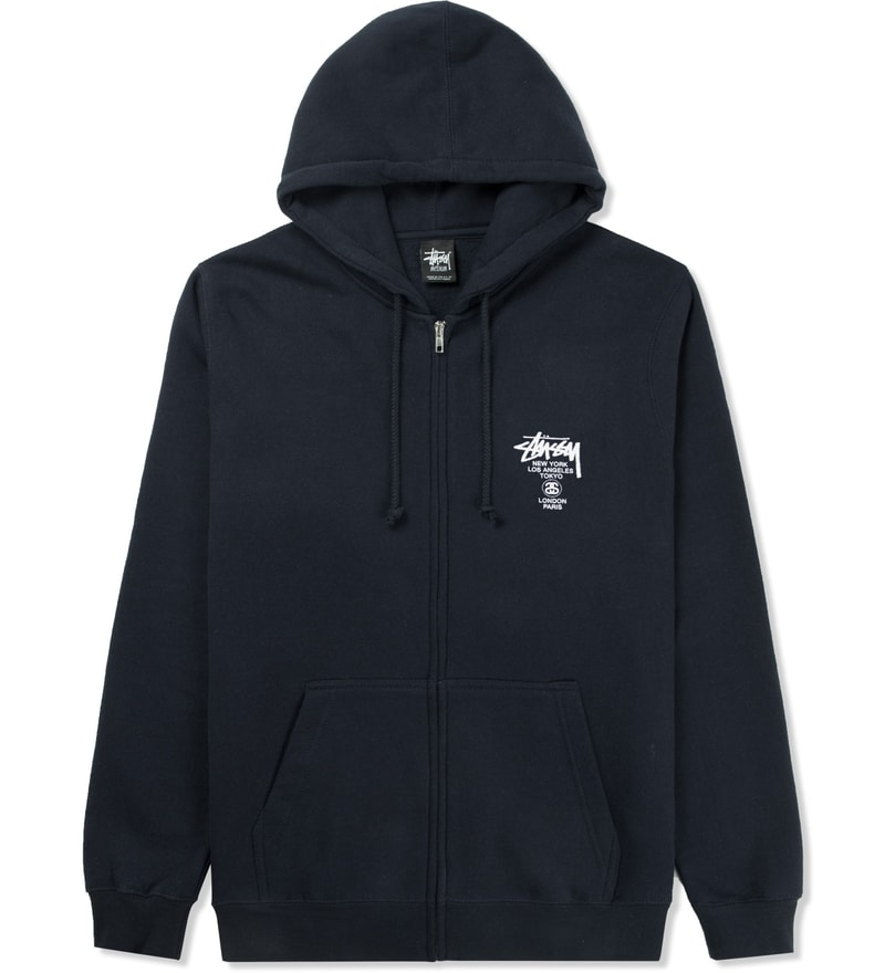 Stussy hoodie zip Clearance