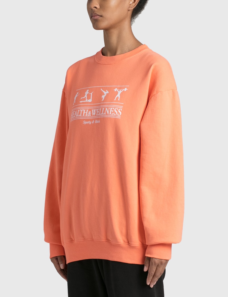 sporty and rich wellness sweatshirt