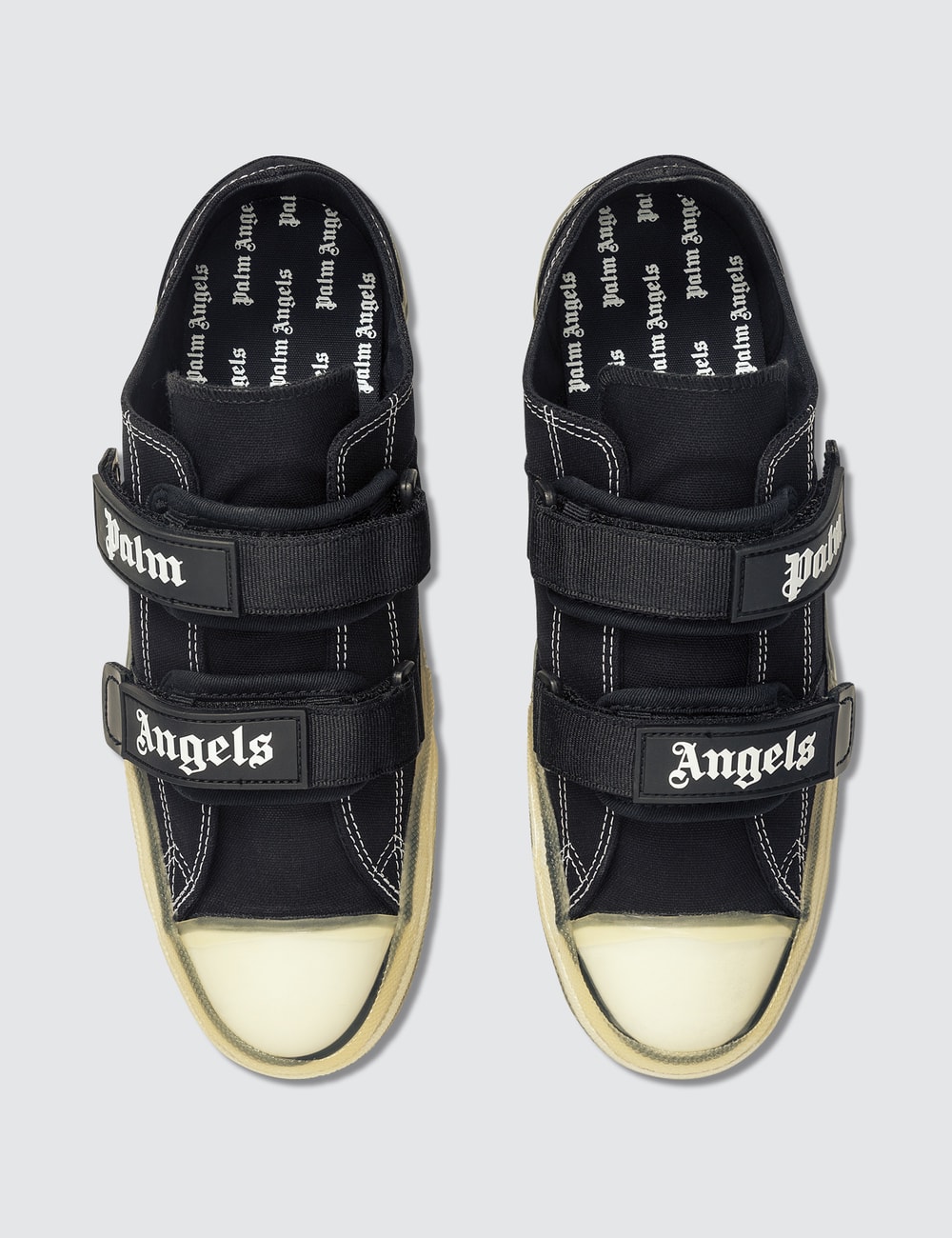 palm angels velcro vulcanized sneakers