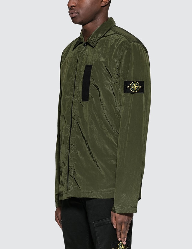 stone island coral overshirt