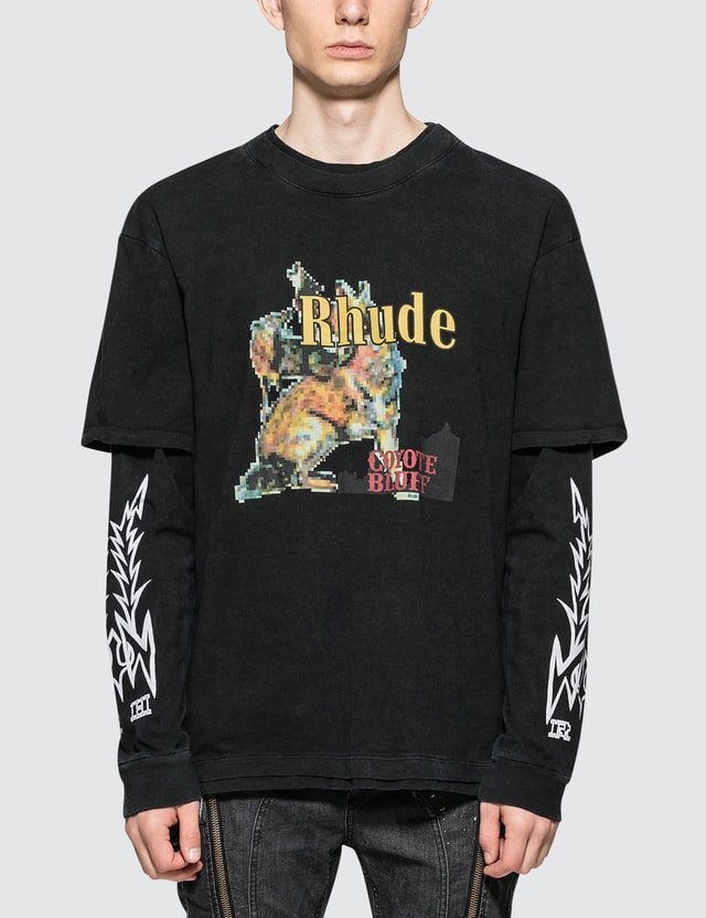 rhude t shirt sizing