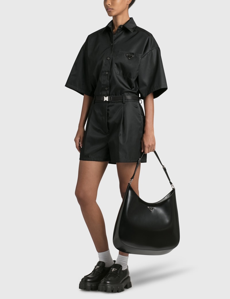 Prada Large Cleo Leather Bag HBX