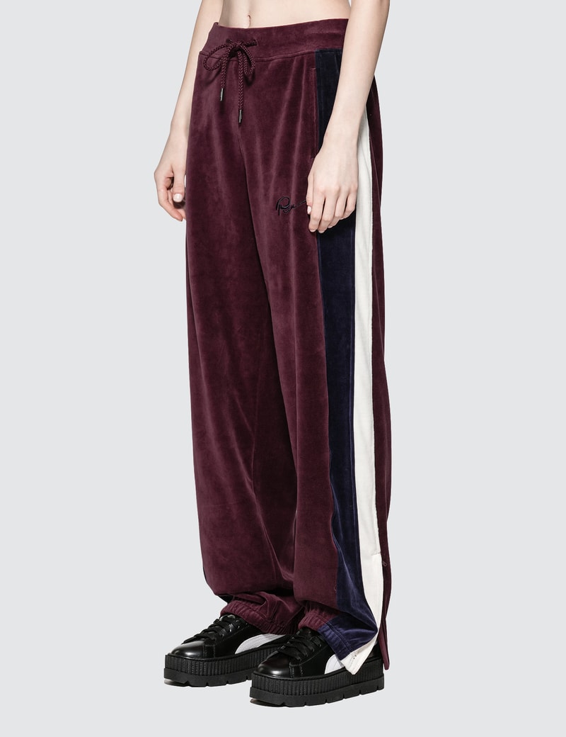 puma fenty velour track pant