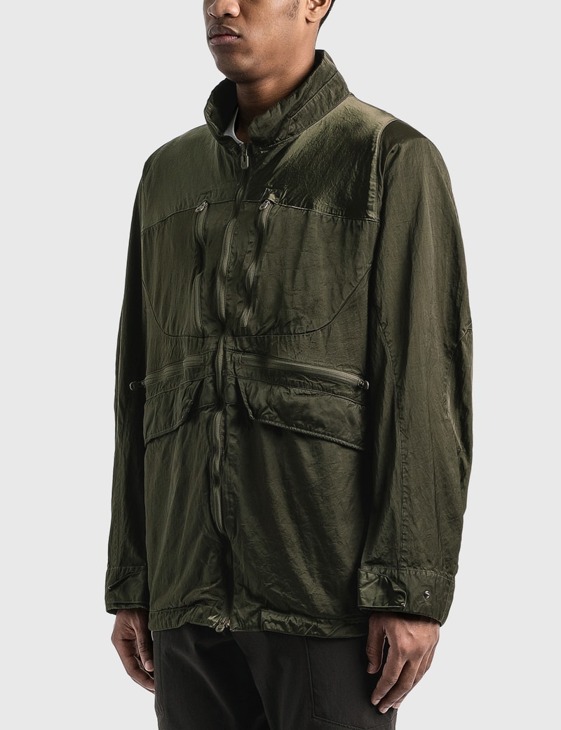 White Mountaineering Shrinked Contrasted Jacket HBX