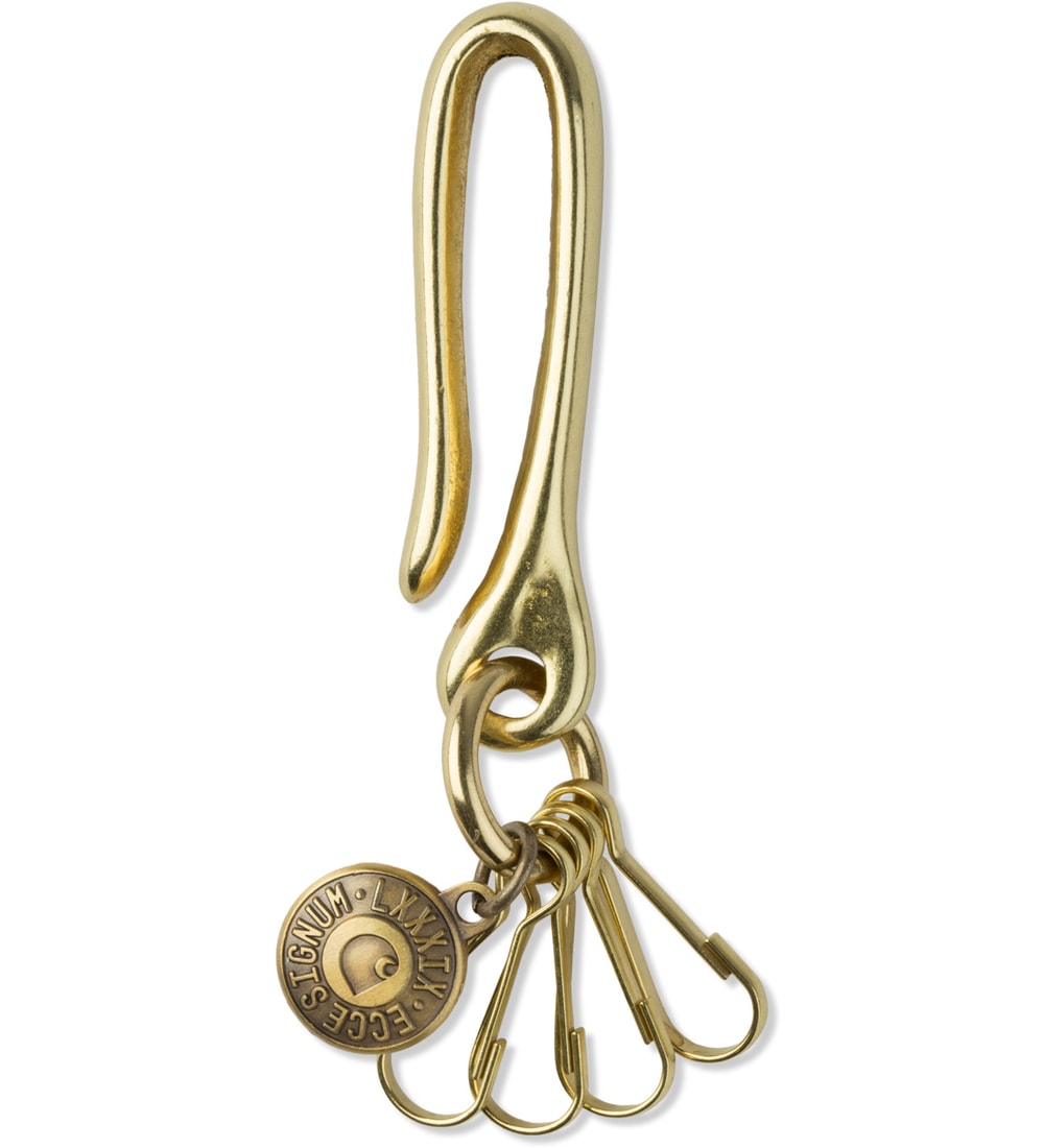 Carhartt Work In Progress Gold Steel Multi Key Holder HBX
