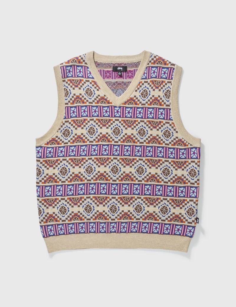 Stussy Giza Knit Vest HBX