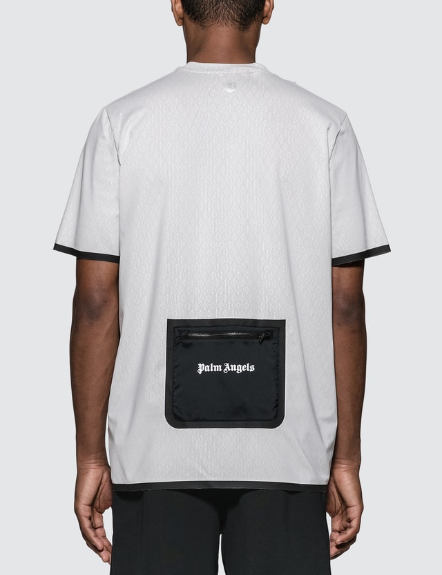 palm angels basic logo t shirt