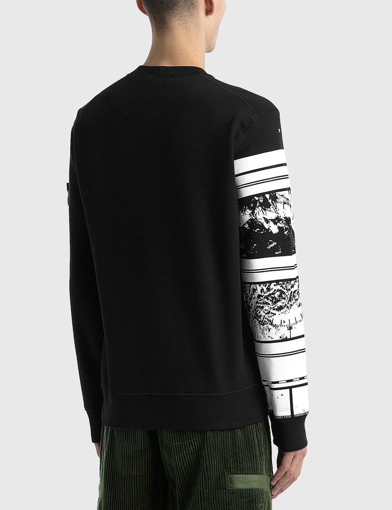 stone island mural sweatshirt