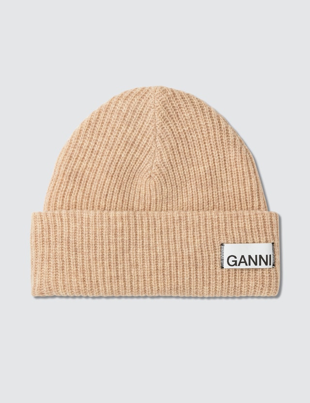 ganni beanie hat