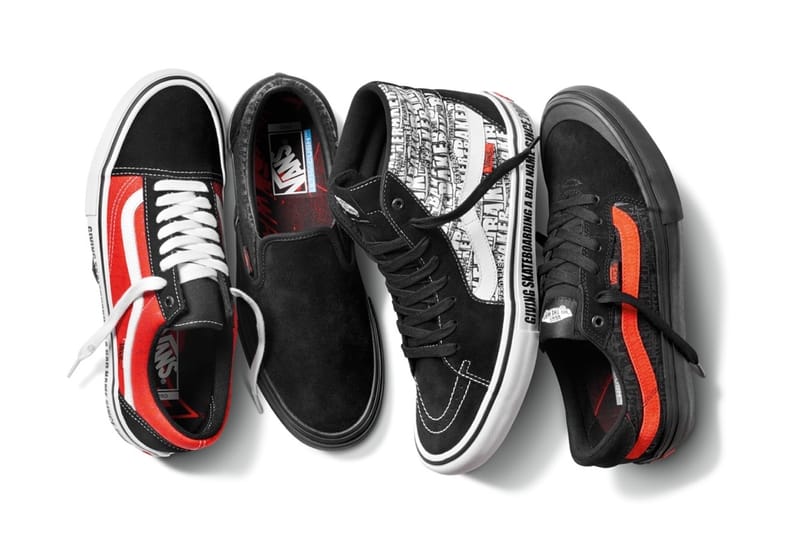 THE VANS X BAKER COLLECTION IS 100 STREET SKATEBOARDING AND THEN