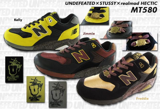 Undefeated x Stussy x realmad HECTIC New Balance MT580 | Hypebeast