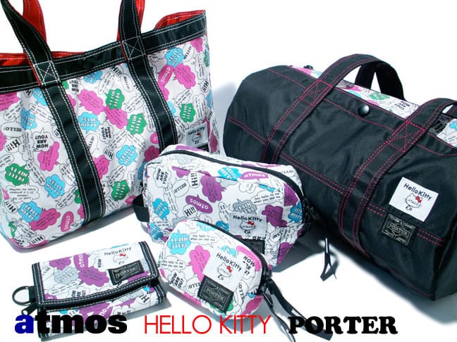 atmos x Hello Kitty x Porter Bags | Hypebeast