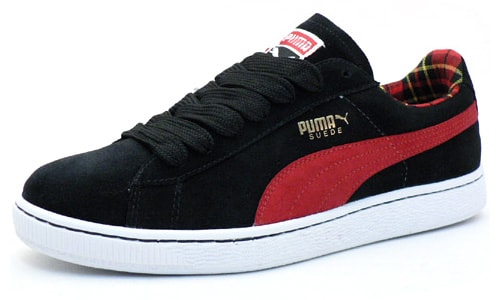 puma plaid shoes