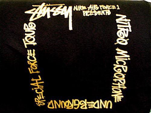 Nike Air Force 1 x Nitro Microphone Undergrond x Stussy Special