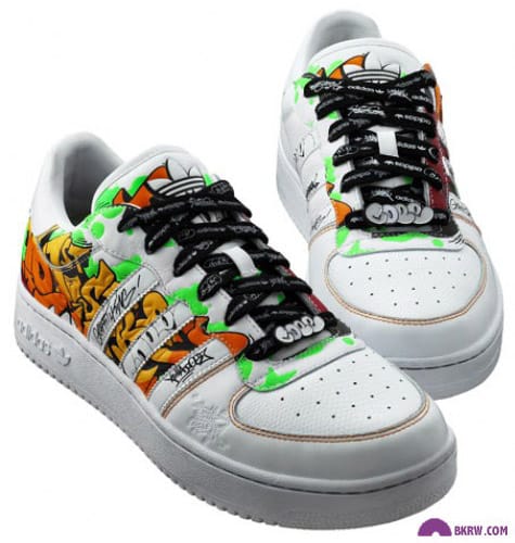 Adidas deals graffiti shoes