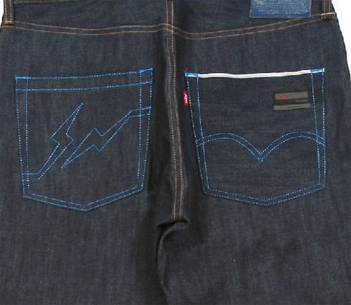 Levi's Fenom Light Oz Lame Stitch Jeans | Hypebeast