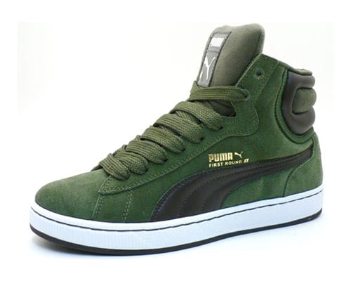 Puma first 2024 round green black