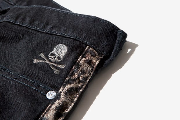by the r 黒豹 leopard coating skull denim Roen 