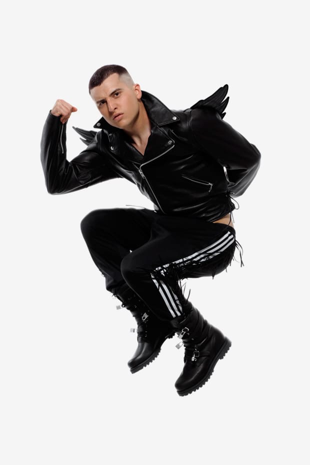 と*と様  jeremy scott 2011aw ジップアップフー Jeremy Scott x adidas Originals by Originals 2011 Fall/Winter