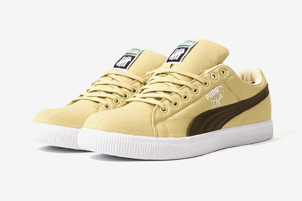 puma clyde canvas