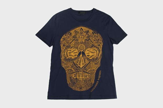 Alexander McQueen Tシャツ Alexander McQueen Men's Exploded Logo Oversized T-Shirt in