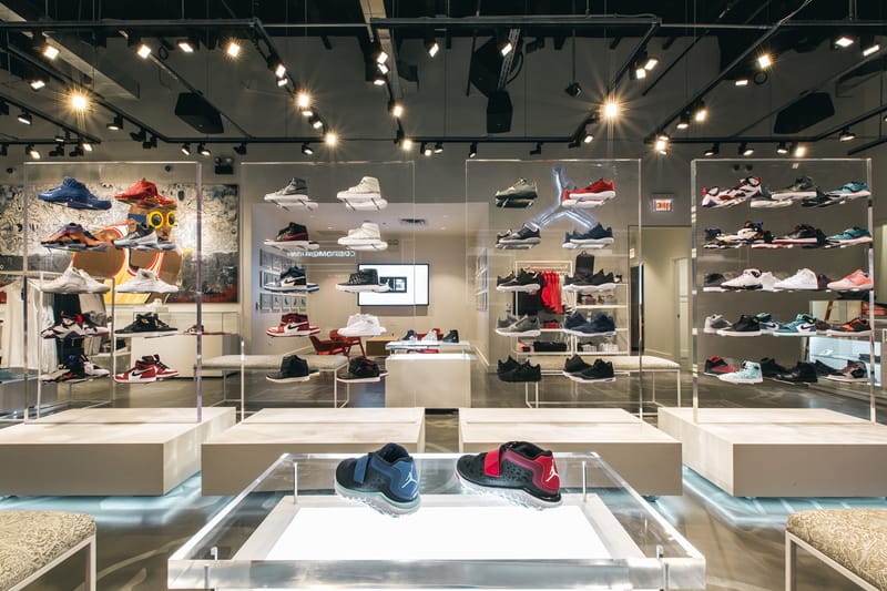 Michael jordan store shoe store chicago