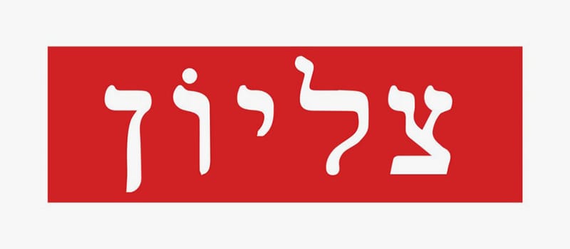 Supreme hebrew 2024 box logo