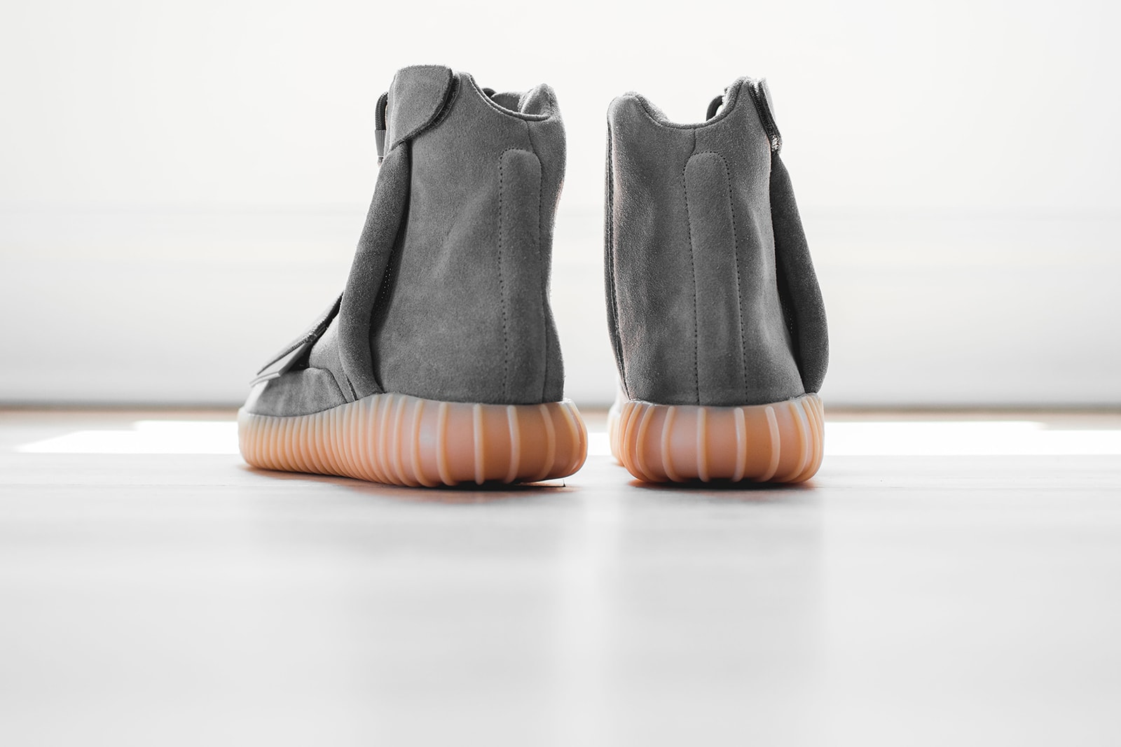 adidas Originals Yeezy Boost 750 Light Grey and Gum Retailer Lookbooks | Hypebeast