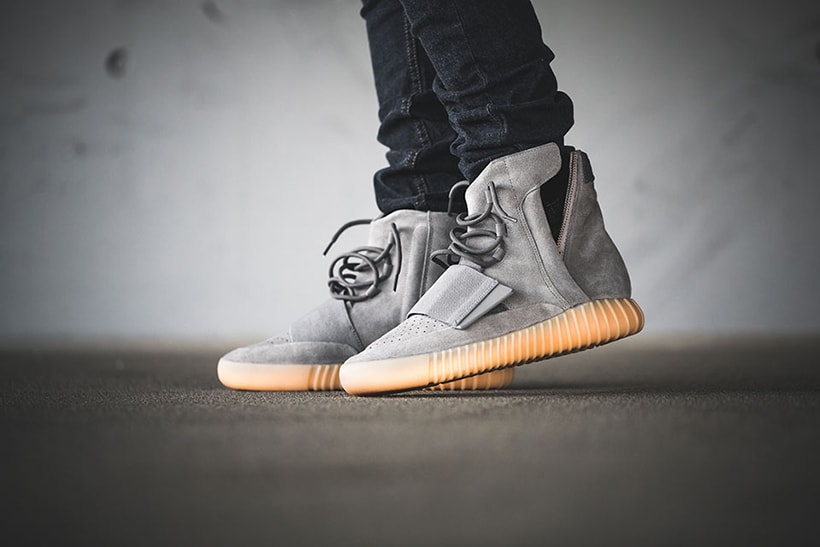 adidas Originals Yeezy Boost 750 Light Grey and Gum Retailer Lookbooks | Hypebeast