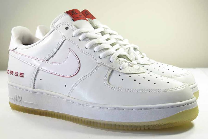 Nike air force one year of the horse best sale