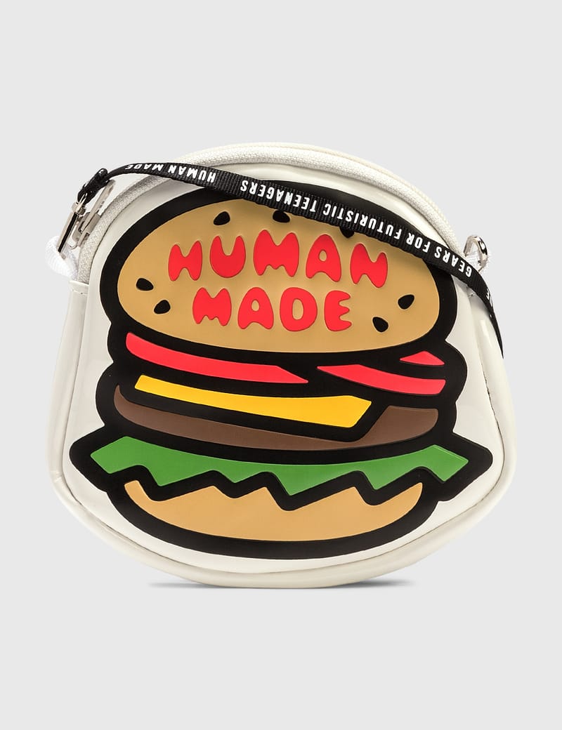 Human Made Hamburger Pouch In Beige | ModeSens