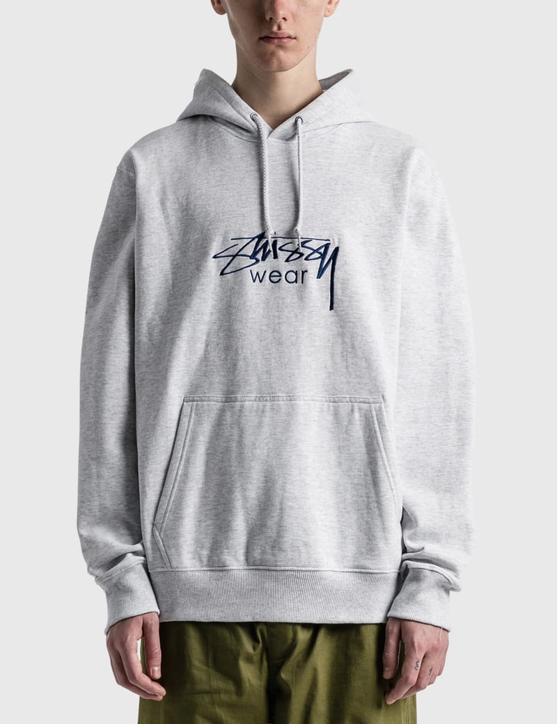 Stussy fire applique hoody sale