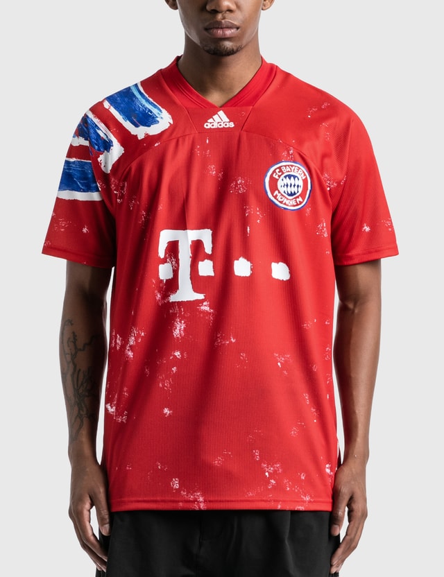 Adidas Originals - Adidas x Pharrell Williams FC Bayern Human Race Jersey | HBX