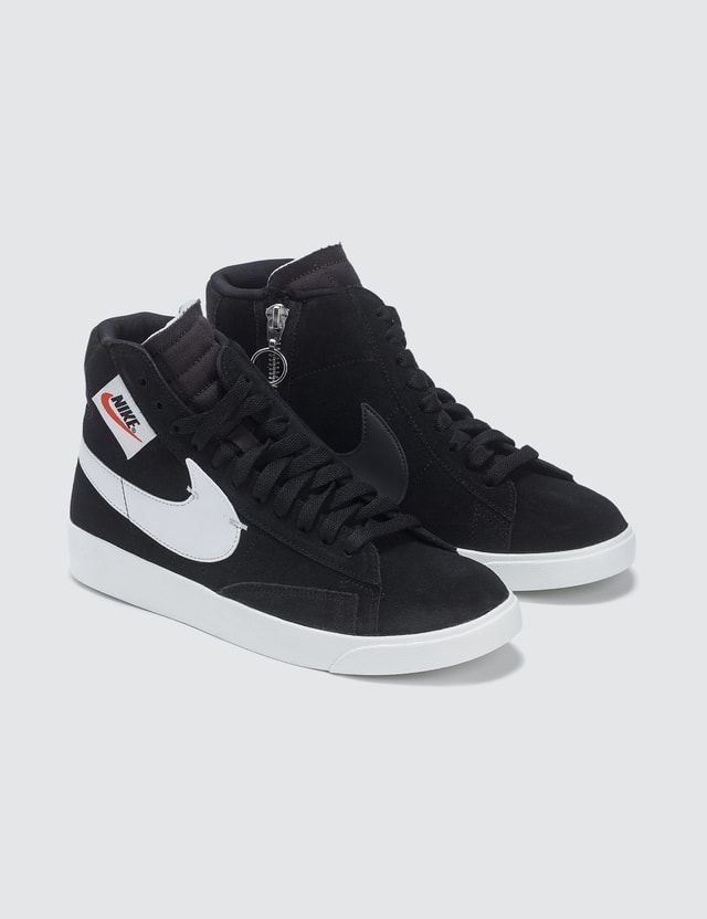 nike blazer mid rebel black