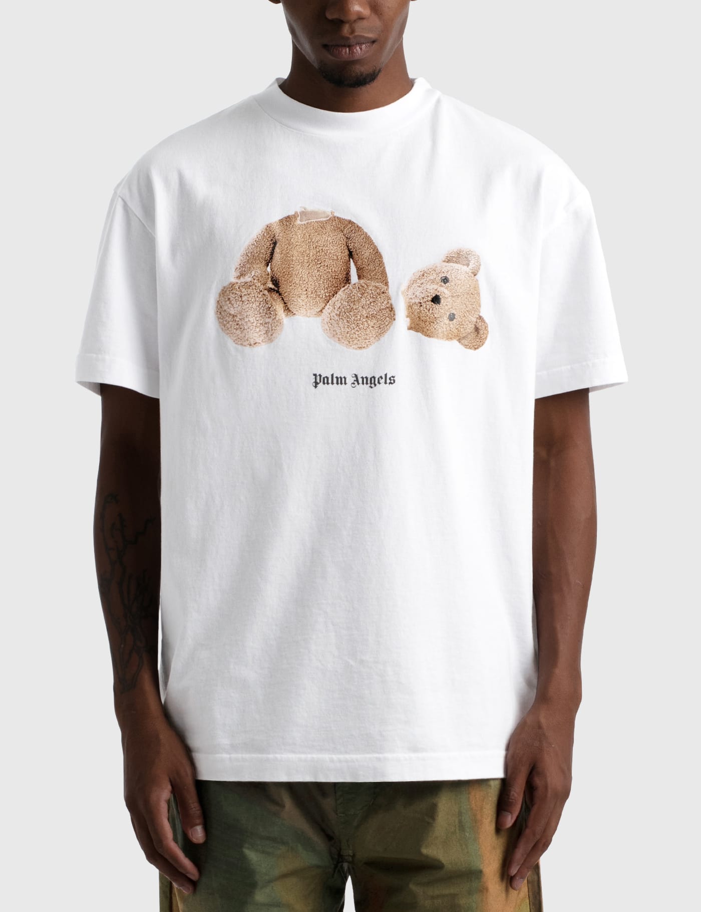 Palm Angels - Bear Classic T-shirt | HBX - Globally Curated Fashion and  Lifestyle by Hypebeast