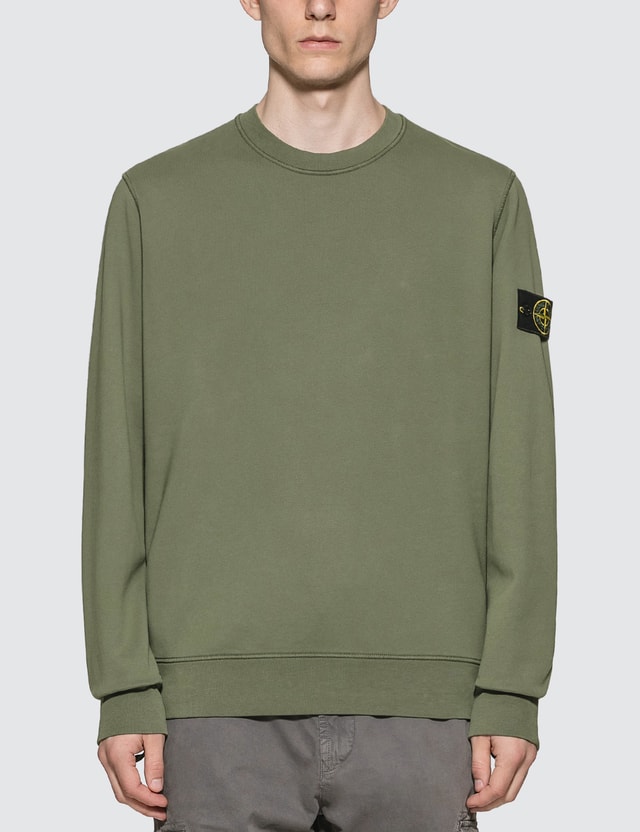 stone island sweatshirt large