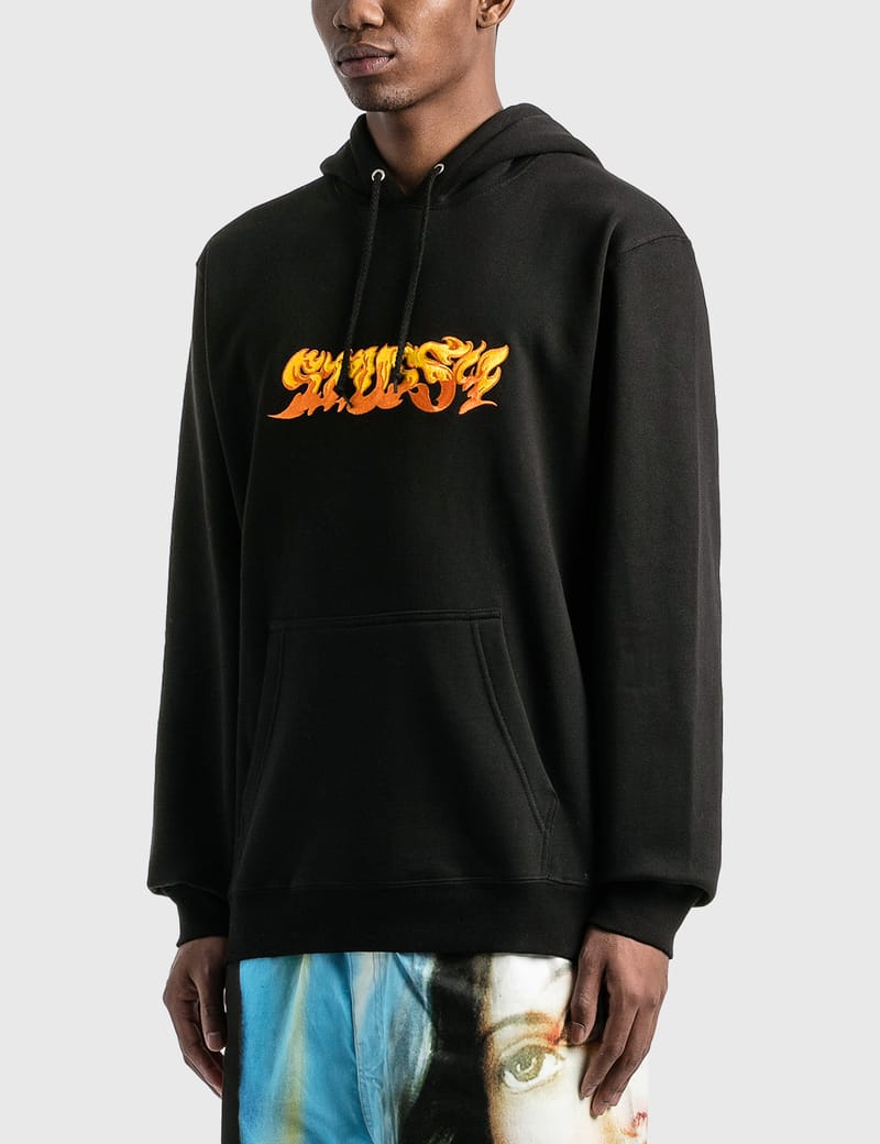 Stussy fire 2025 applique hoody