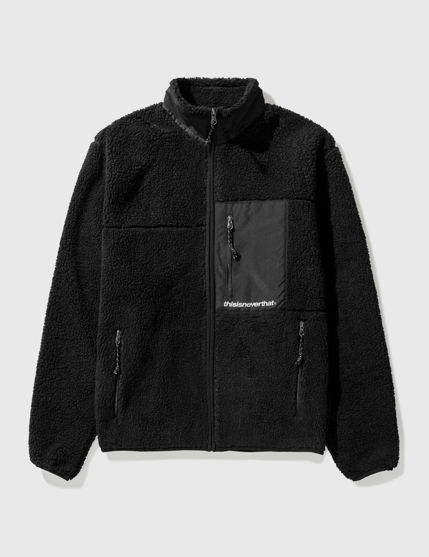 Thisisneverthat - SP Sherpa Fleece Jacket | HBX - Globally Curated Fashion  and Lifestyle by Hypebeast