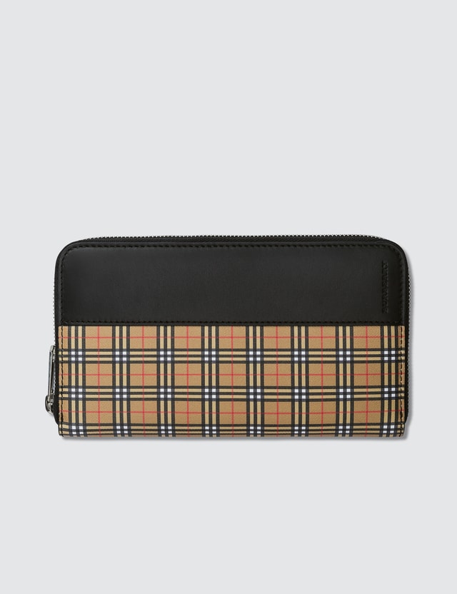 Mini Zip Around Check Wallet