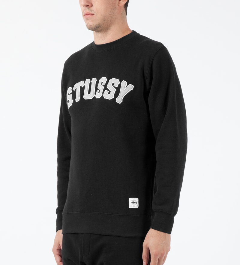 stussy black sweatpants