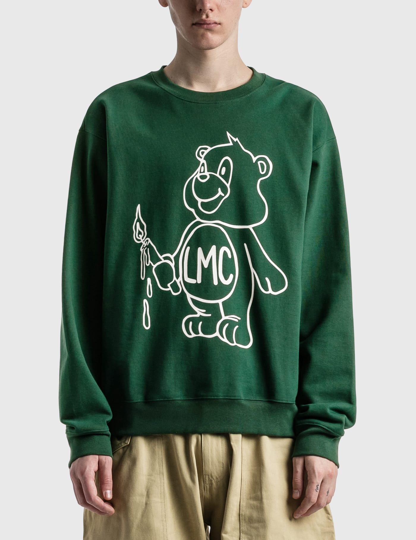 LMC - Candle Bear Sweatshirt | HBX - Globally Curated Fashion and Lifestyle  by Hypebeast
