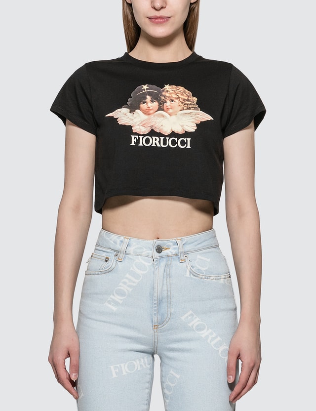 Fiorucci - Vintage Angels Cropped T-shirt | HBX