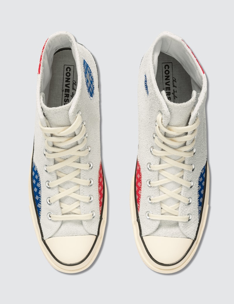 leather patchwork chuck 70 high top