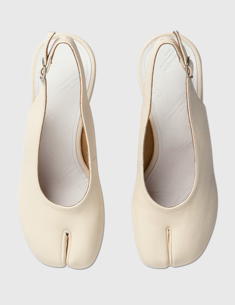 maison margiela tabi slingback